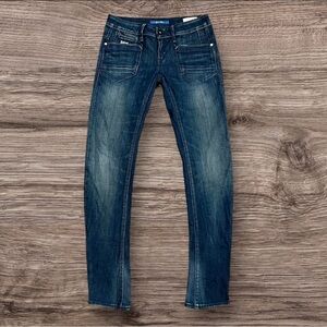 G-Star Raw Denim 3301 Women’s Low T Skinny Jeans 28x32 LIKE NEW